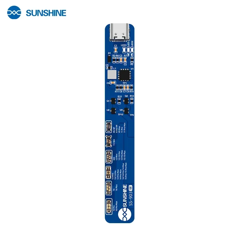 SUNSHINE SS-903-SE Battery Charging Activation Board for IP8-16PM 4.2V Regulated Output Automatically Matches Battery Protocol