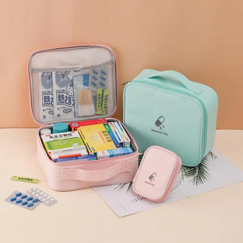 휴대용 응급 처치 키트 운반 가방, 소형 운반 치료 팩, 야외 응급 처치 키트, 안전 및 생존 여행, 1 ~ 8 개