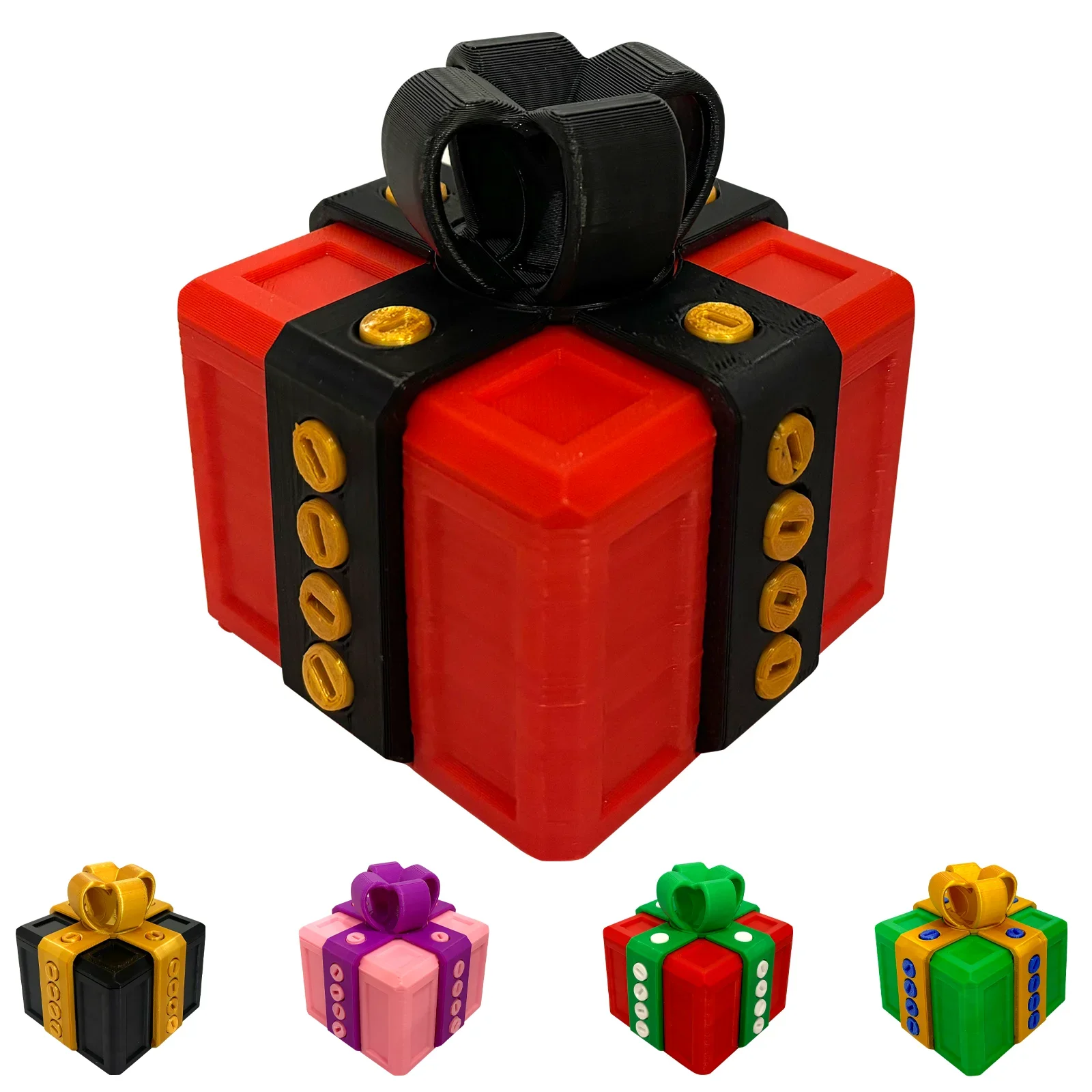 Regalo de broma divertido, novedad de dedo medio, regalo de Navidad, juguete para adultos, caja emergente sorpresa con tornillos, regalo llamativo para amigos