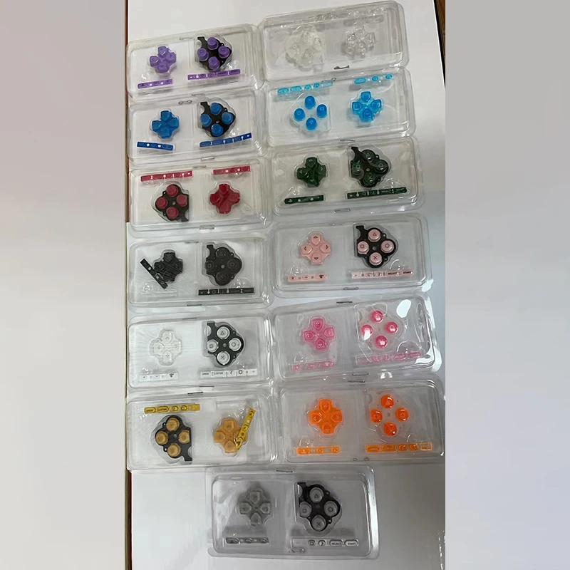 YUXI 1Set For PSP 3000 Game Console Replacement Left Right Buttons Kit D-pad Select Start Buttons Key For PSP 3000 Repair Part
