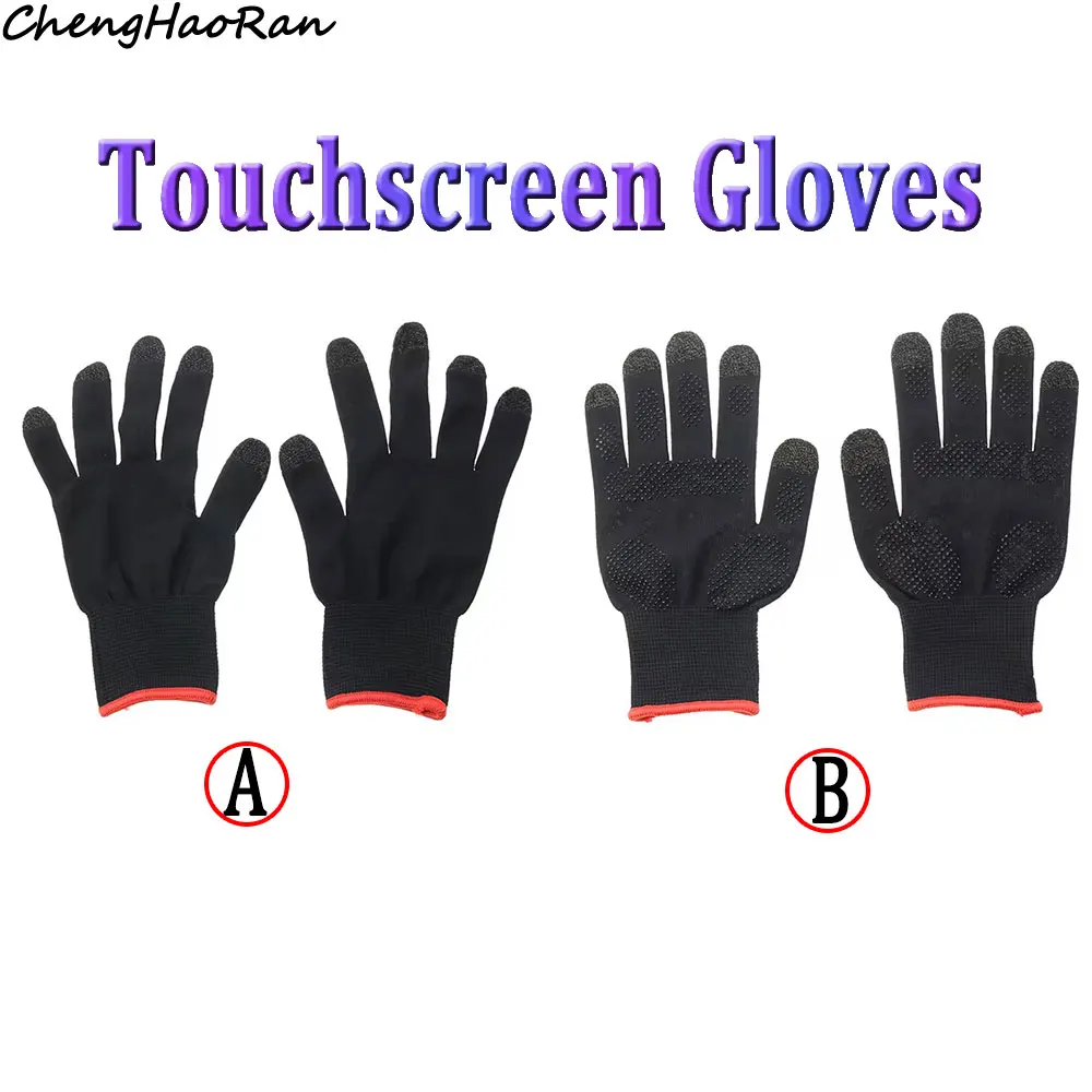 

1 Pair Sweat-proof Comfortable Ultra-thin Touch Screen Gloves For Phone Game Consoles Control ScreenTouch Gloves Accessory