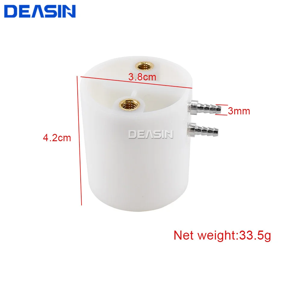 DEASIN 1pcs Dental Water Bottle Cover Dentist Chair Unit White Plastic Transparent Bottle Cap Dentistry Product Equipment