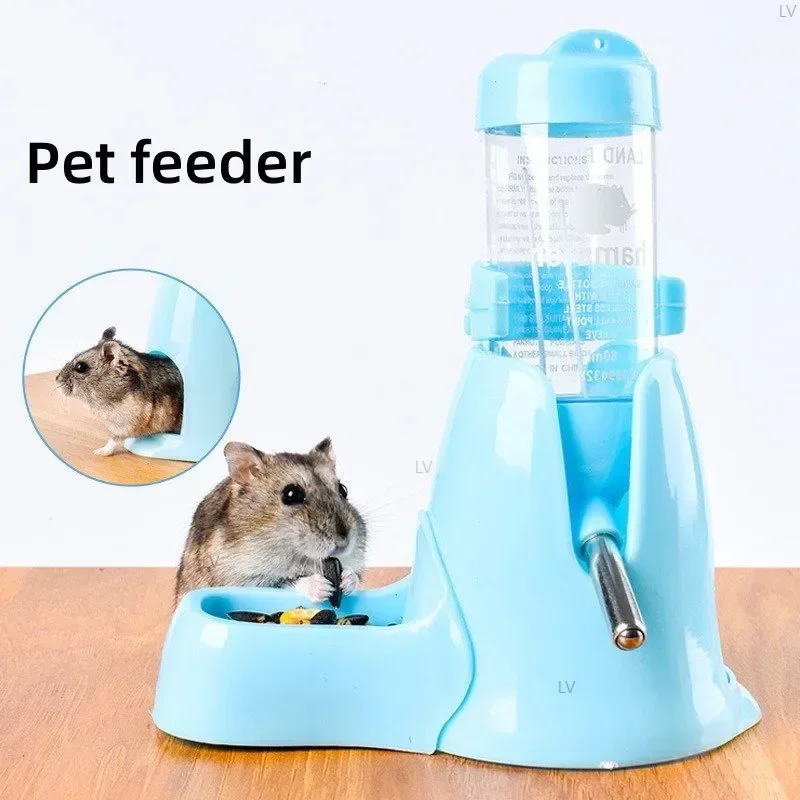 

Hamster Automatic Feeder Small Water Feeder Vertical Rollerball Kettle Water Bottle Hedgehog Golden Bear Supplies