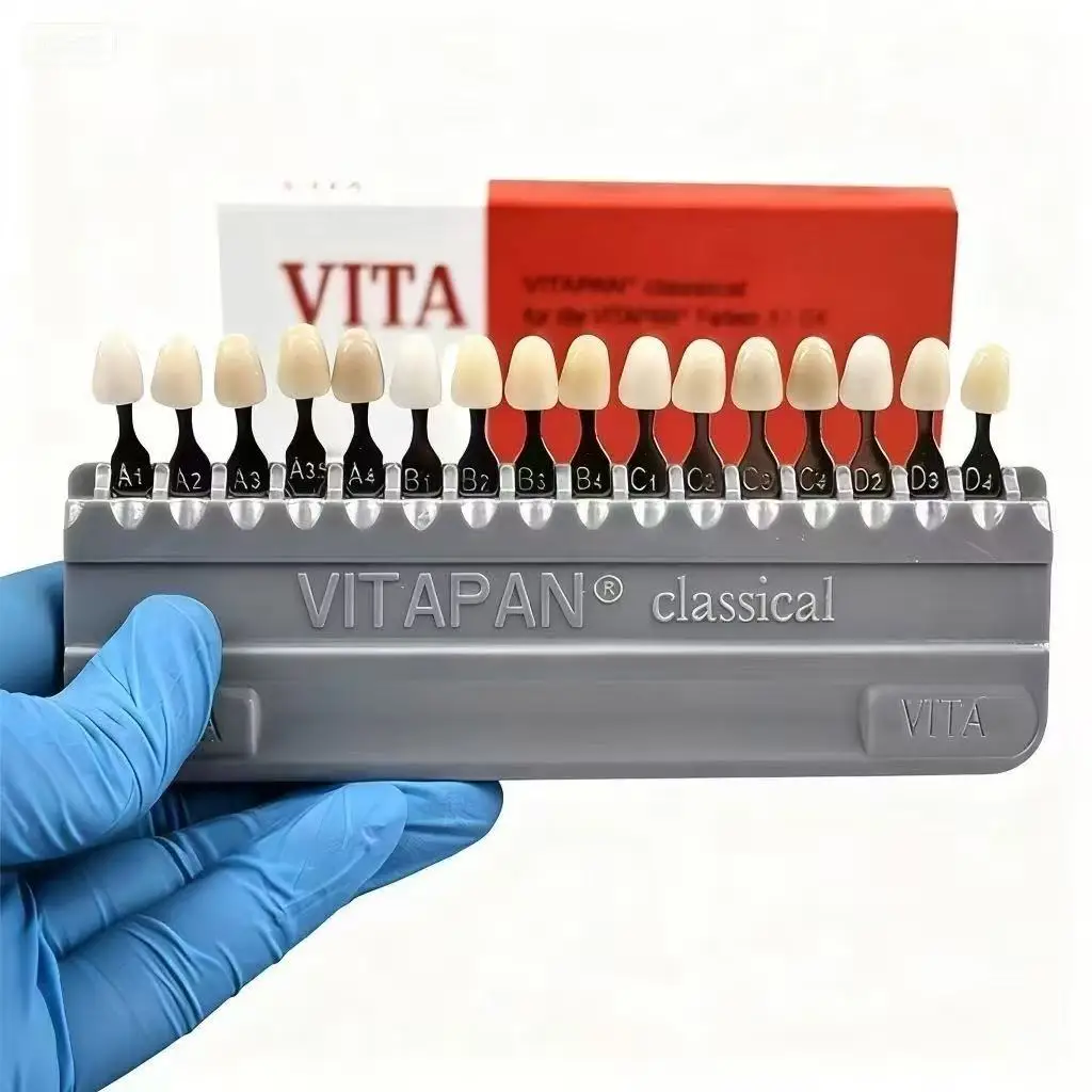 Picture 3: VITAPAN Classic 16‑Color Dental Shade Guide – Porcelain Tooth Color Comparison Plate for Whitening & Restoration Matching