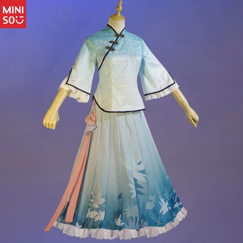 

Miniso Honor of Kings Xi Shi Cos, Poetry Jiangnan Costume, Plus Size Republic Set