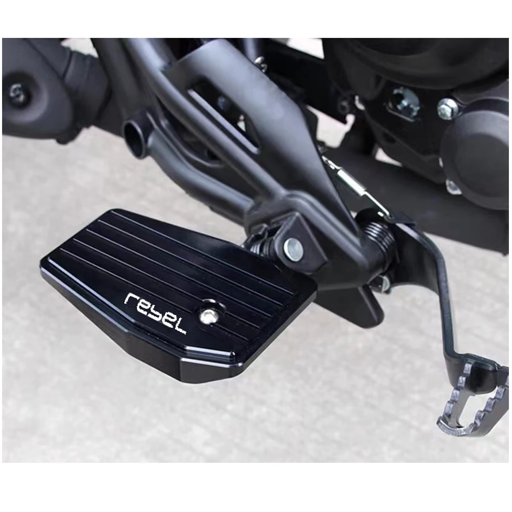 

For Honda CMX500 Rebel CMX 500 300 Rebel500 2017-2023 Footrest Billet Wide Foot Pegs Pedals Rest Footpegs Rebel500 300