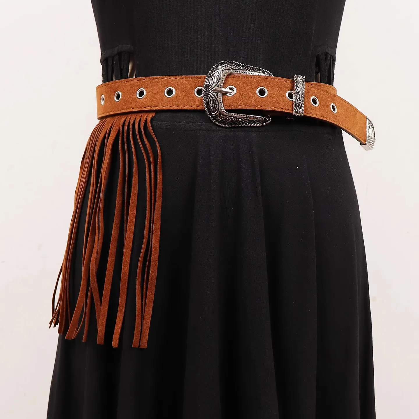 

Женские винтажные замшевые пояса из искусственной кожи с сердечками, женское платье, корсеты, поясные ремни, украшения, широкий пояс R3286