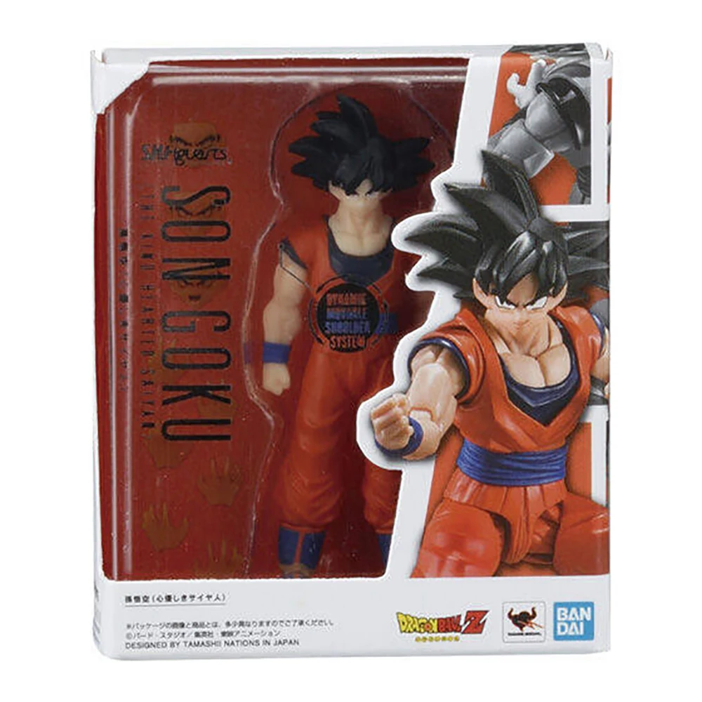 

Оригинальный набор миниатюрных фигурок Bandai Dragon Ball SHF Son Goku Gashapon 2, 4 шт., милые мультяшные украшения для рабочего стола, детские коллекционные подарки