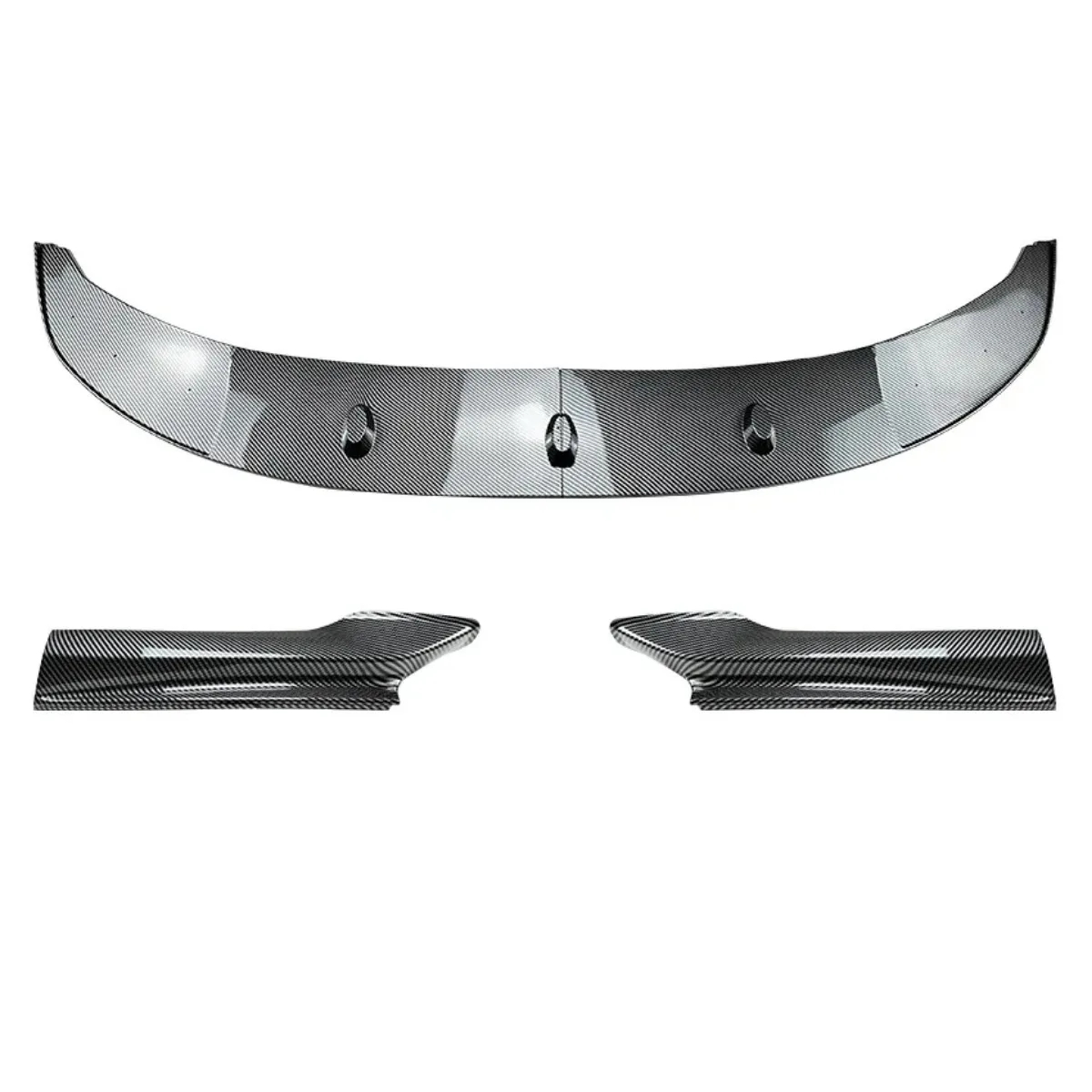 Front Bumper Lip Body Kit Spoiler For BMW 5 Series F10 F11 520 523 525 535 530 M Sport 2011-2017 Car Splitter Bumper Canard Lip view 6