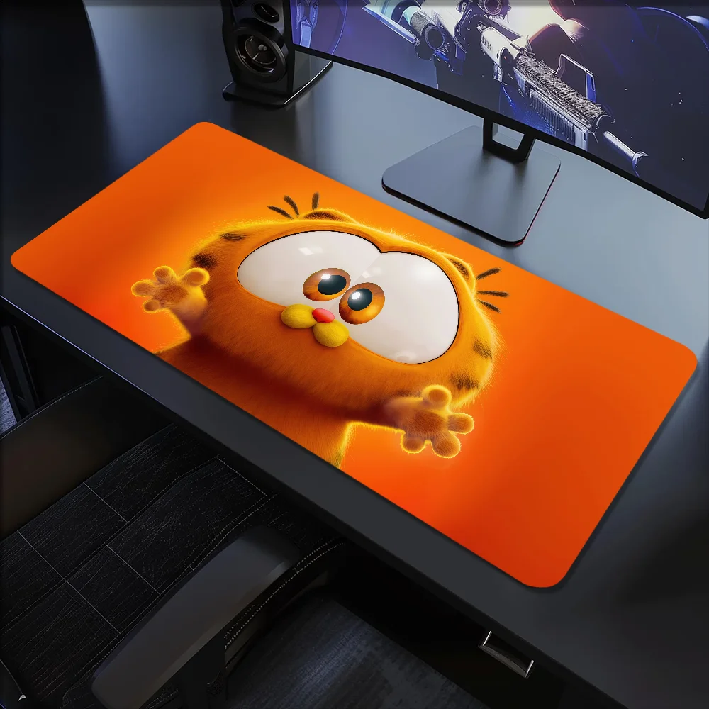 

Коврик для мыши Коврик для мыши Нескользящий оранжевый Lockedge Офисный студенческий игровой утолщенный G-Garfield Большой мультяшный S Блокнот Подушка для кошек