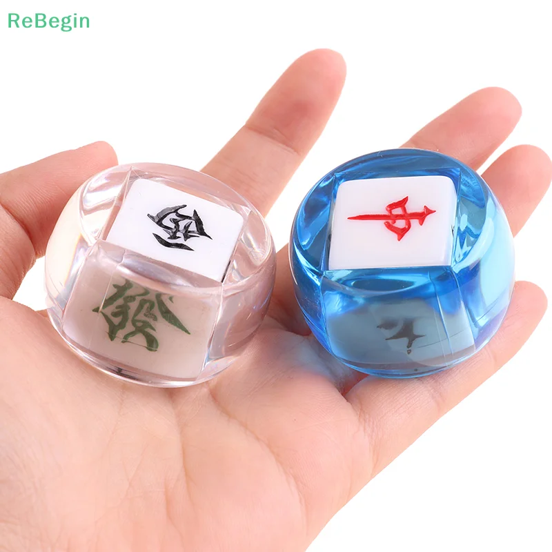 Funny Position Dice Circle East South West North Fortune Mahjong Dices Set Entertainment Dice For Board Game Accessories Random