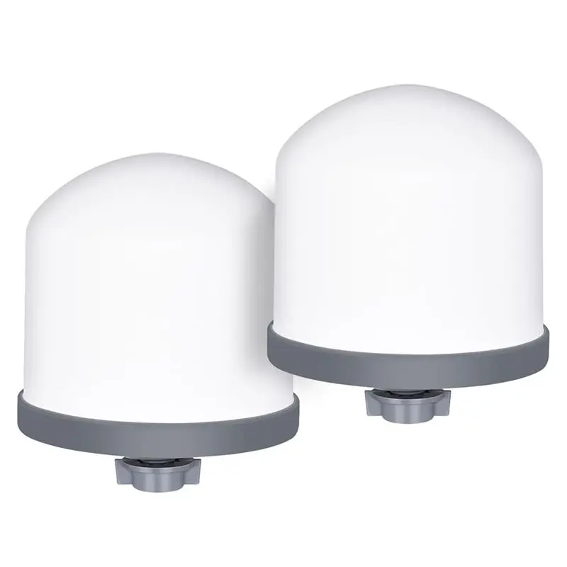 2Pc Replacement Ceramic Filter Magnetized Mineral Water Purifier Water Filter Ceramic Hemisphere Water Filters-ABHG