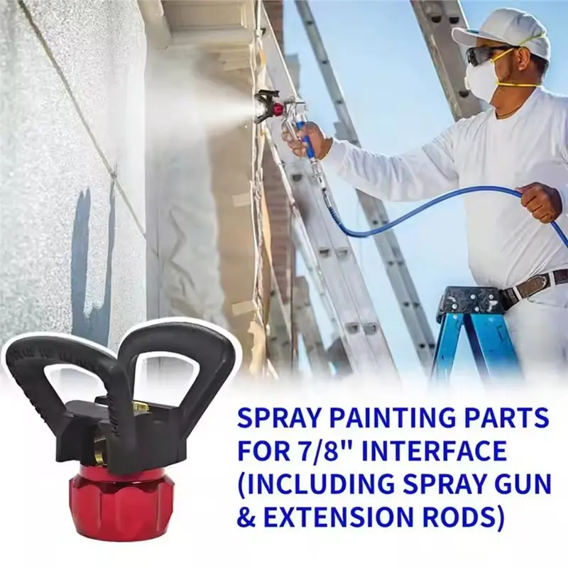 ABUG-Airless Sprayer Nozzle Tips 517 415 Kit With Guard For Efficient Wall Painting And Home Decoration