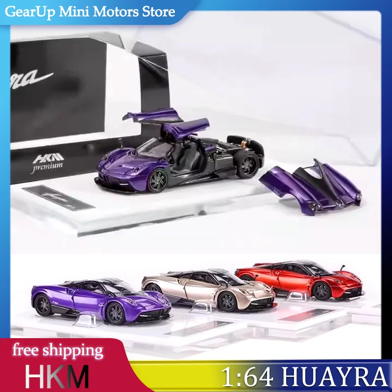 

HKM 1:64 Pagani Huayra & Zonda 760 Alloy Diecast Models - Opening Gullwing Doors, Premium Collectibles for Hypercar Enthusiasts