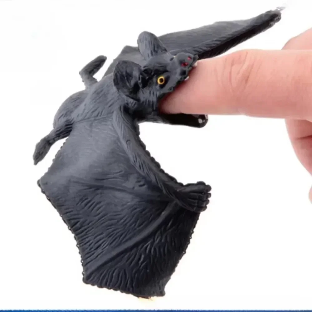 Поддельная летучая мышь, декор на Хэллоуин, страшный подвесной кулон, реквизит для розыгрыша для вечеринки, жуткий апрельский подарок для дурака Поддельная летучая мышь, декор на Хэллоуин, страшный подвесной кулон, реквизит для розыгрыша для вечеринки, жуткий апрельский подарок для дурака