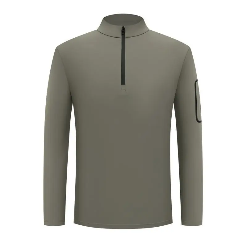 

Мужской свитшот с длинным рукавом Bingjie, осень 2025, круглый вырез, цветной, из смесового полиэстера и хлопка, удобный повседневный топ