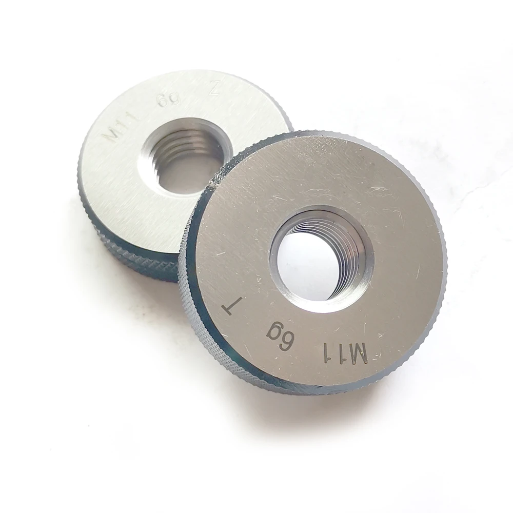Juego de calibradores de anillo de rosca métrica, juego de calibradores de rosca de tornillo fino, 6g, M2, M2.5, M3, M3.5, M4, M5, 7, M8, M9, M10, M11, M12, M13, M14, M15, M16