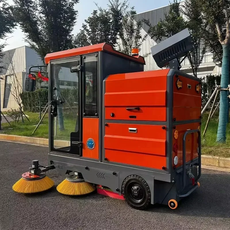 Professional Manufacturers Sweep Street Cleaning Broom Road Sweeper Truck Best Selling Price