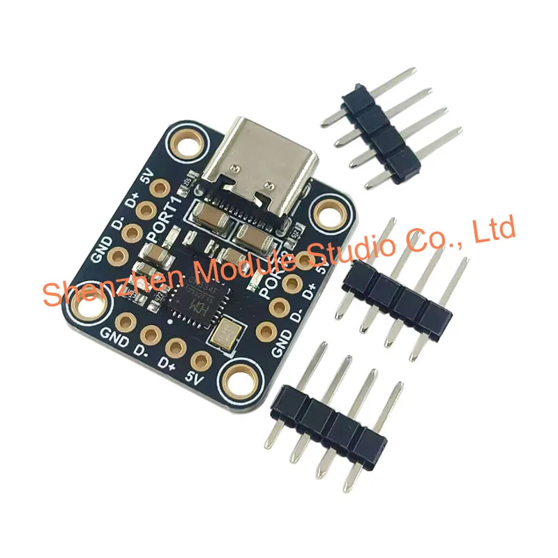 1PCS 3PCS CH334F Mini 2-Port USB Hub Breakout Board Single Or Triple Pack for Enhanced Connectivity