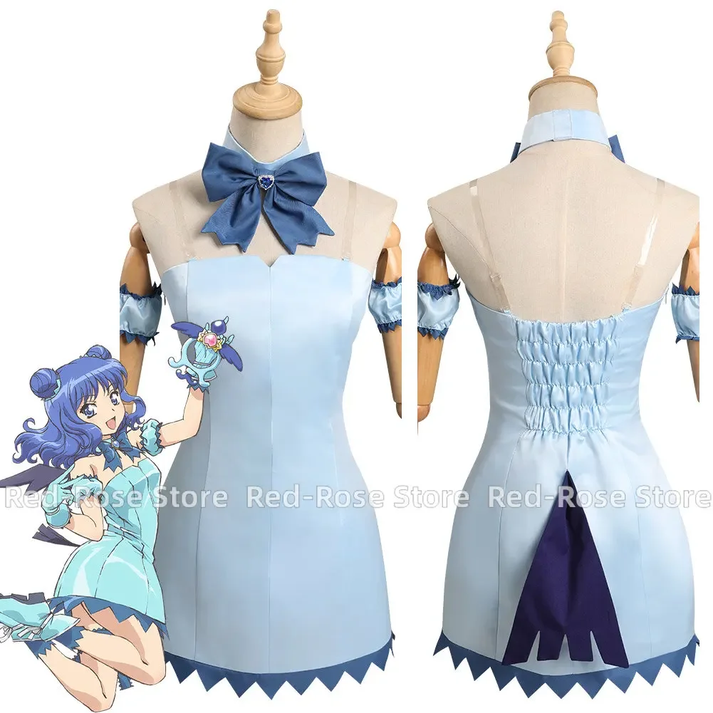 

Tokyo Mew Mew Aizawa Minto Косплей Костюм Одежда Хэллоуин Карнавальный Костюм