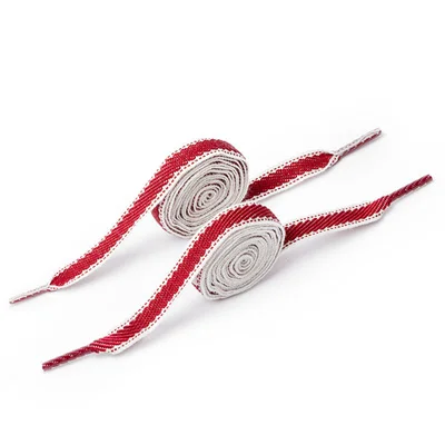 1 paar Polyester Flache Weiße Schuhe Schnürsenkel Frauen Männer Bunte Leder Sport Casual Leinwand Schnürsenkel Saiten Dropship – Detail 7
