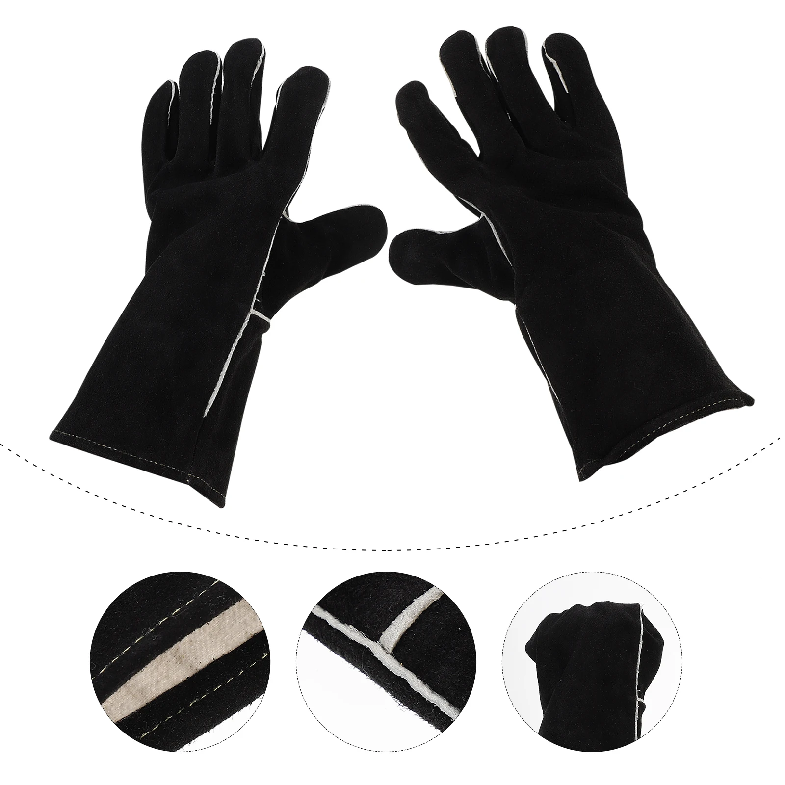 

Anti-scalding Barbecue Gloves Heat Proof Resistant for Cooking Grill Oven Microwave Kitchen Bbq Fireproof Protective