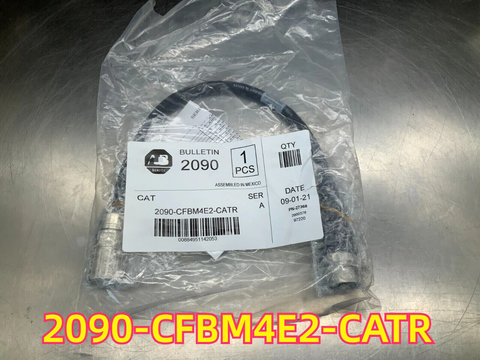 

Brand New 2090-CFBM4E2-CATR MP-Series 0.5m Transition Cable