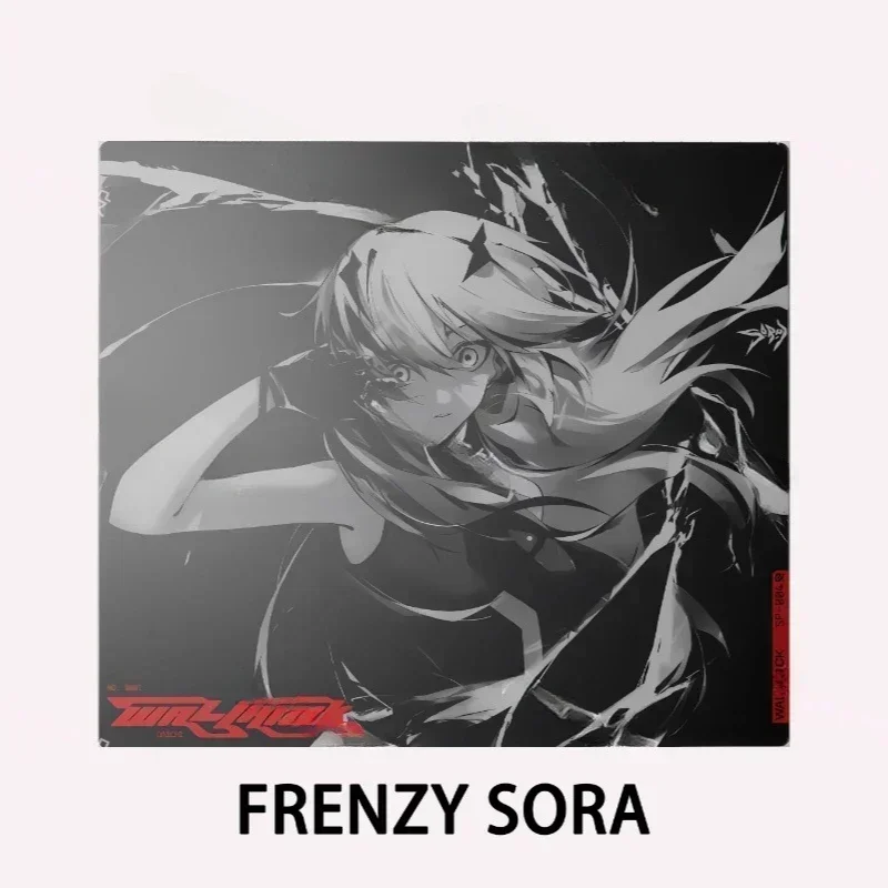 Imagem -04 - Wallhack Vidro Gaming Mouse Pad Atualização fé Yume Revestimento Frenzy Sora Vidro Personalizado Fps Tapete de Mesa Esort Escritório Gamer Acessórios