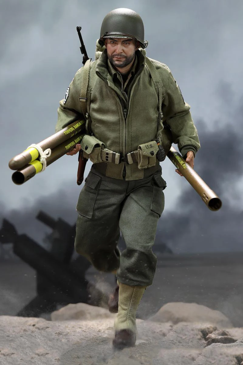Did A80144 A80150 1/6 Military War Series WWII US Army 2Nd Ranger Battalion Sniper Men Soldier 12Inch Action Figure Gift