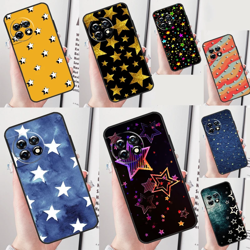 Stars Colourful Case For Oneplus Nord CE 3 Lite 2 2T N10 N20 N30 OnePlus 11 10 9 Pro 8T 9R 10R 10T Cover