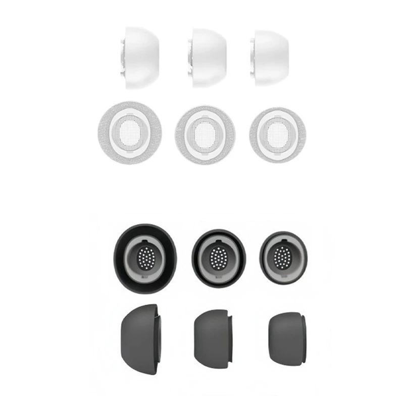 Silicone Ear Tips For Samsung Buds 3Pro Secure Fit, Comfort Replacement Eartips Enhanced Sound Isolation, B