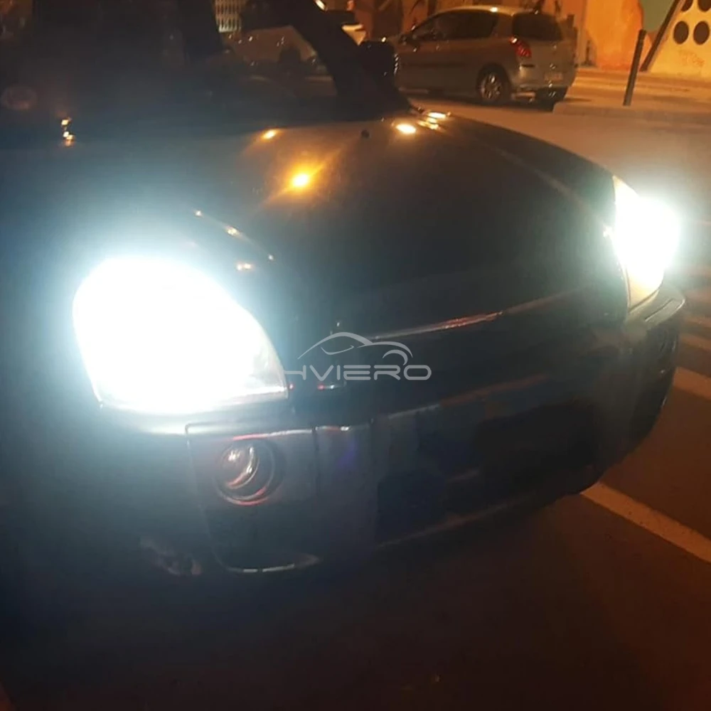 1/2Pcs Ultra Bright Car Led Headlights C6 H7 6000k White Cob 12V Auto Fog Lamp High Beam Brake Daytime Running Light Waterproof