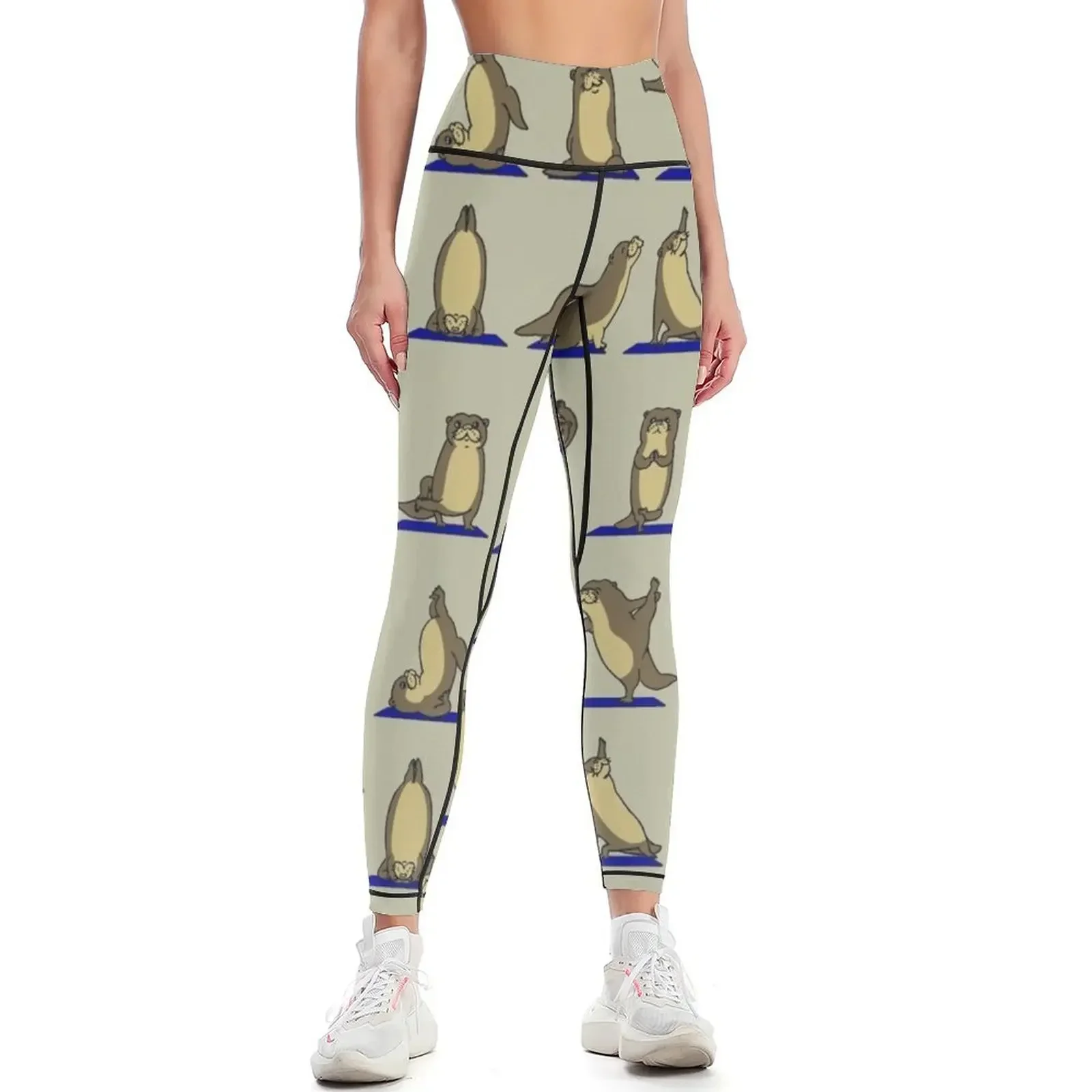 

Otter Yoga Leggings workout clothes for sport pants for girls Sports female Womens Leggings