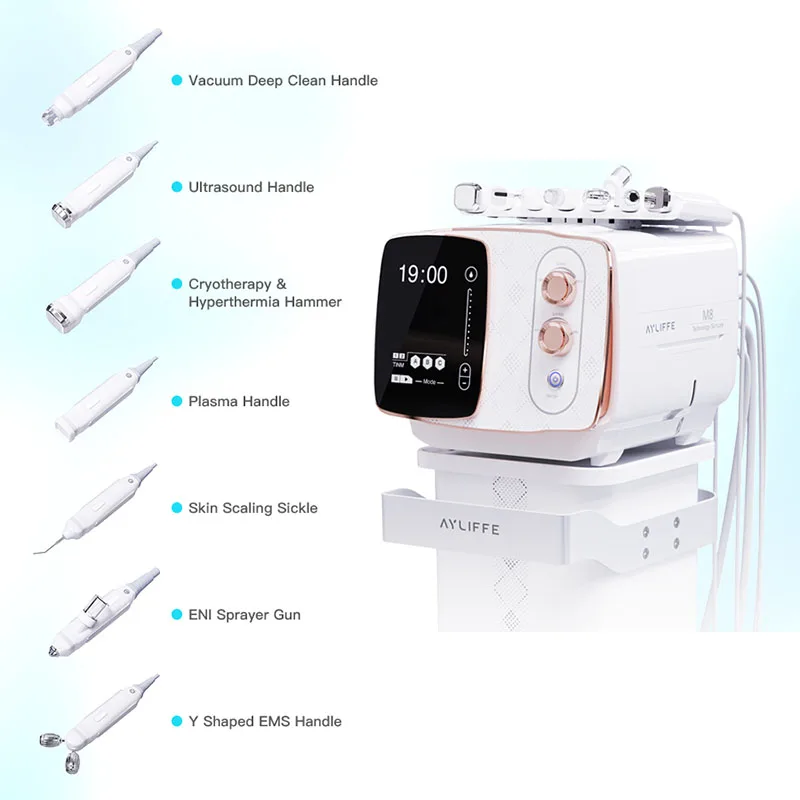 Professional Beauty Facial Machine Aqual Deep Cleaning Skin Care Device