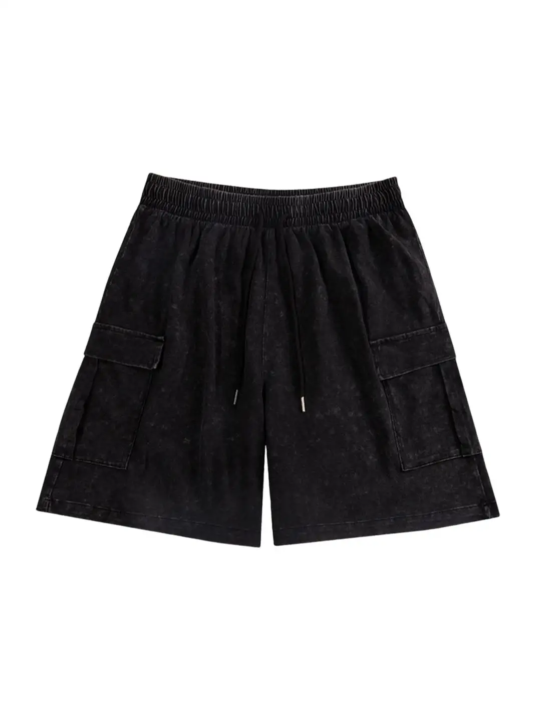 2025 جديد غسلها بلون تي شيرت مجموعة العصرية الشارع ممزق قصيرة الأكمام الكلاسيكية متعدد الألوان القطن السراويل فضفاضة الرياضة البدلة