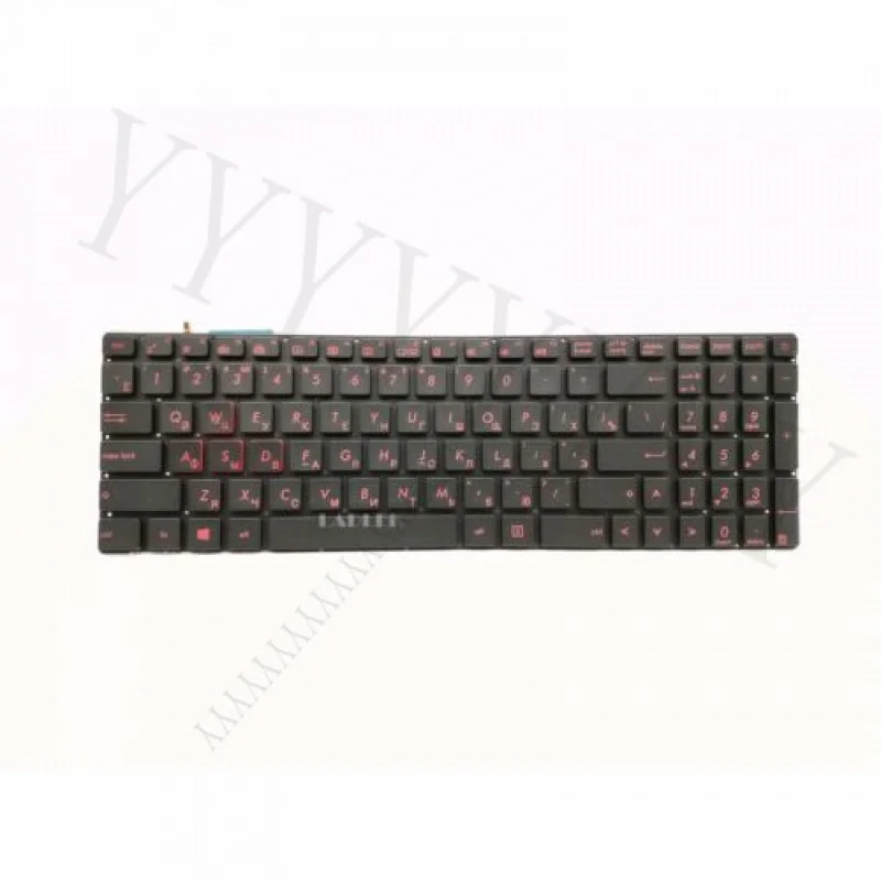 

QНовая русская клавиатура с подсветкой для G551J/G58J/GL551J/G551JK/G551JM/G551JW/G551JX