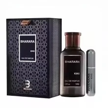 عطر أصلي عالي الجودة، عطر جذاب تمامًا ويدوم طويلاً، غامض ومثير Bharara King Eau De Parfum #1