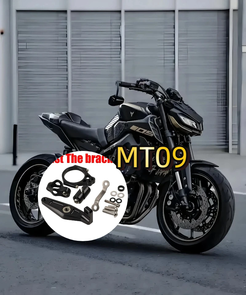 

Stuurstabilisator Ondersteuning Demper Bracket Mount Kit Voor Yamaha MT09 2021-2024 MT-09 XSR900 XSR 900 2022 2023 2024 Accessoi