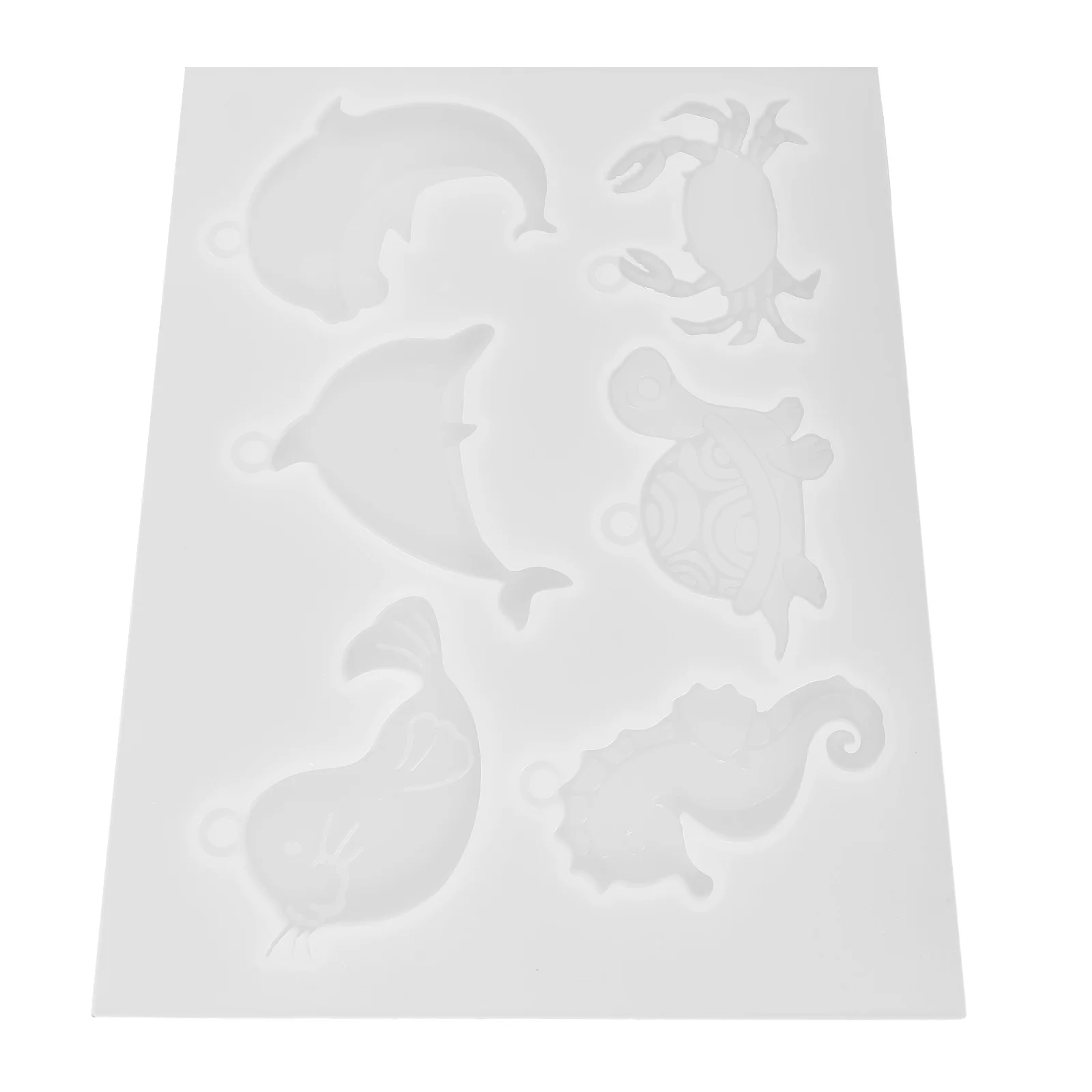 

Marine Biological Mould Party Key Diy Making Mold Molds for Epoxy Resin Keychains Small