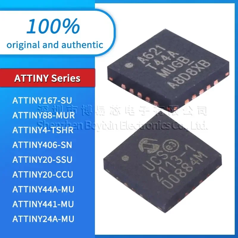 

ATTINY4 ATTINY12 ATTINY13 ATTINY20 ATTINY24 ATTINY25 ATTINY26 ATTINY40 -SU SSU MU CCU XU 10SU MNR TSHR SSF 20SU SSN 4SU 8SU 16SU