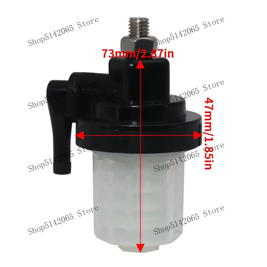 Fuel Filter Assembly For Yamaha 25HP FT25F FT25B F25 F25D F25A T25 40HP F40 F40A 45HP F50A T50 F45A 50HP F50 FT50B TLR TLH ETL