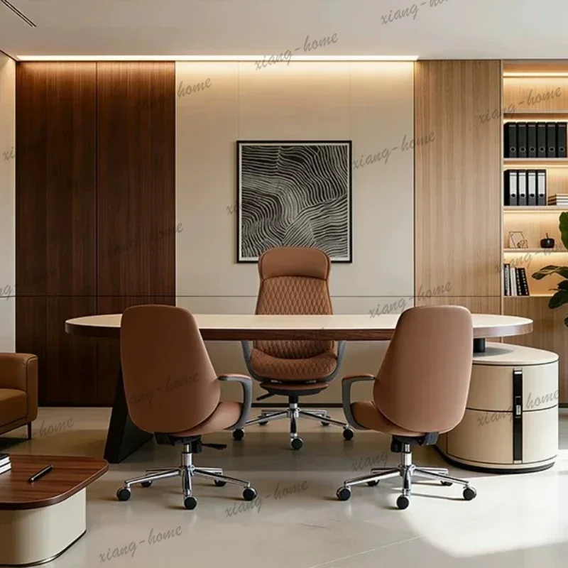 LJY Modern Ergonomic Office Chair Comfortable Sedentary Computer Chairs Lifting Rotating Gaming Chair Relaxing Armchair Furnitur