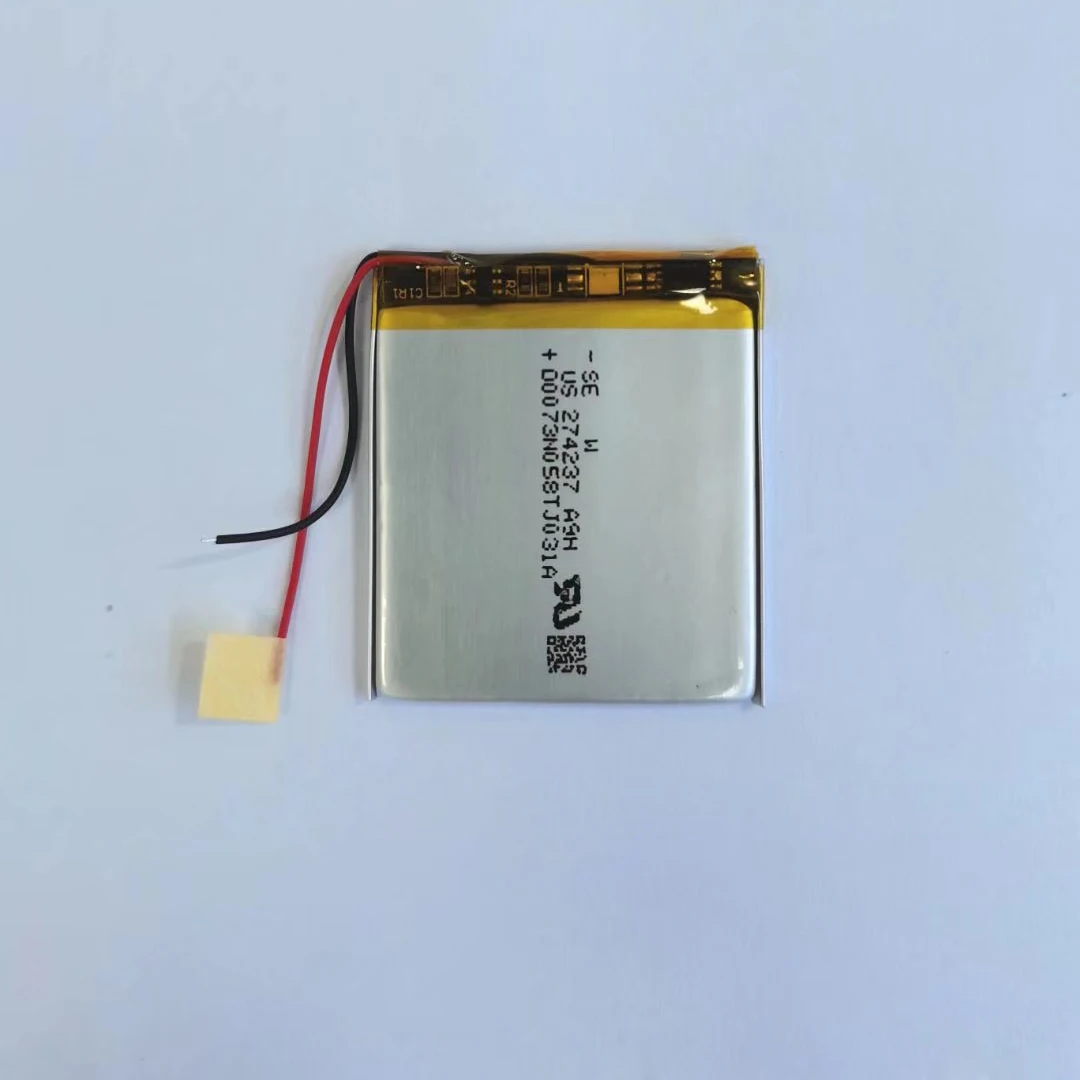 

3.7V Li Polymer Lithium Battery 450mAh For Smart wearable MP4 player Hearing aid 274237