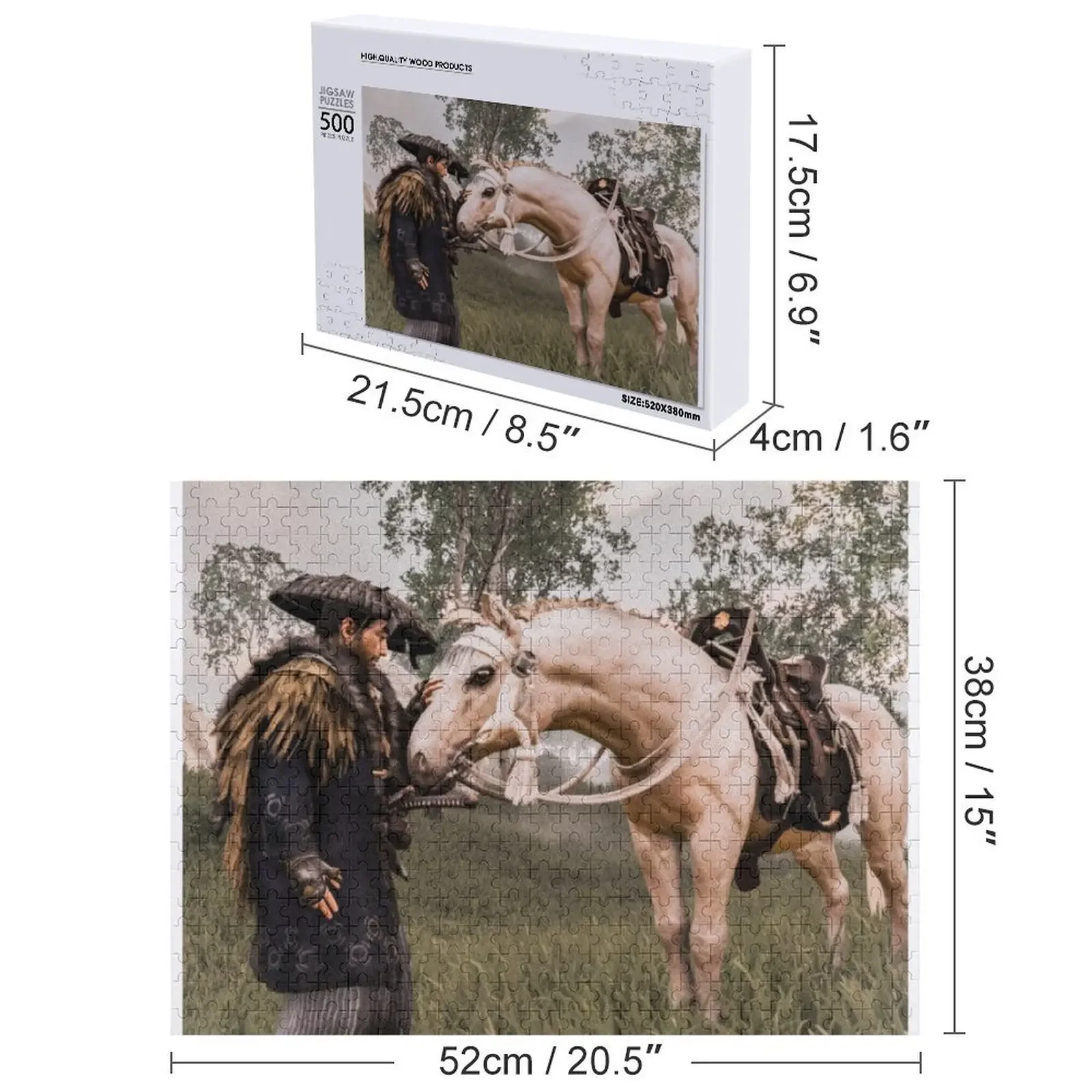 أفضل صديق بازل قطع أفكار هدية شخصية شخصية اسم خشبي الكبار خشبية بازل قطع مخصصة #4