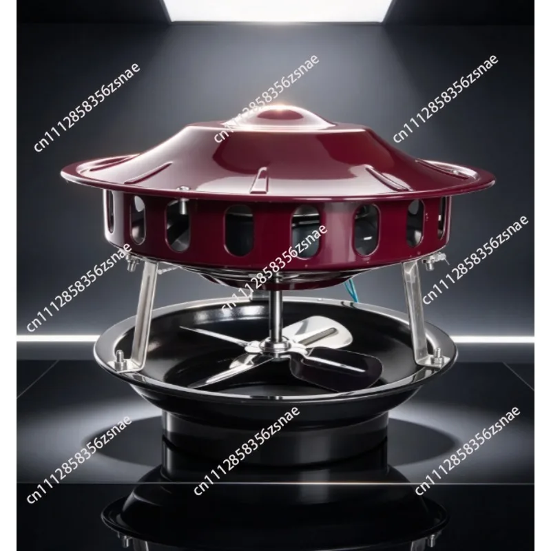 Pure Copper Induced Draft Exhaust Fan for Civil Chimney Boiler Smoke Ventilation 80W-120W