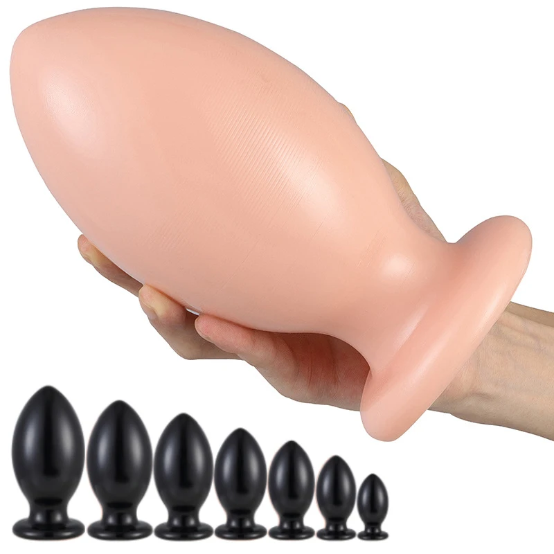 Super Huge Soft Butt Plug for Women Beginners Anal Training Set Ass Prostate Massager Anal Plugs for Men Adult Sex Toys Sex Shop