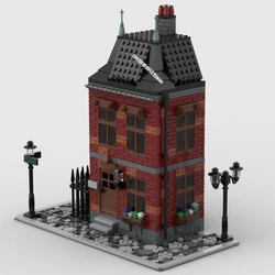 New City Hot Selling Street View Moc Modular Victorian Brick Building Blocks Model Diy Creative Ideas Kids Toys Birthday Gift