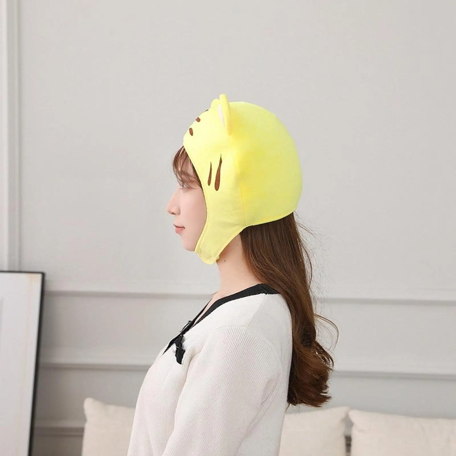 Kostium zwierzęcy, kapelusz, nakrycie głowy tygrysa, rekwizyt na imprezę tematyczną zwierzęcą, występ sceniczny, rekwizyt fotograficzny, na zimną pogodę, Halloween