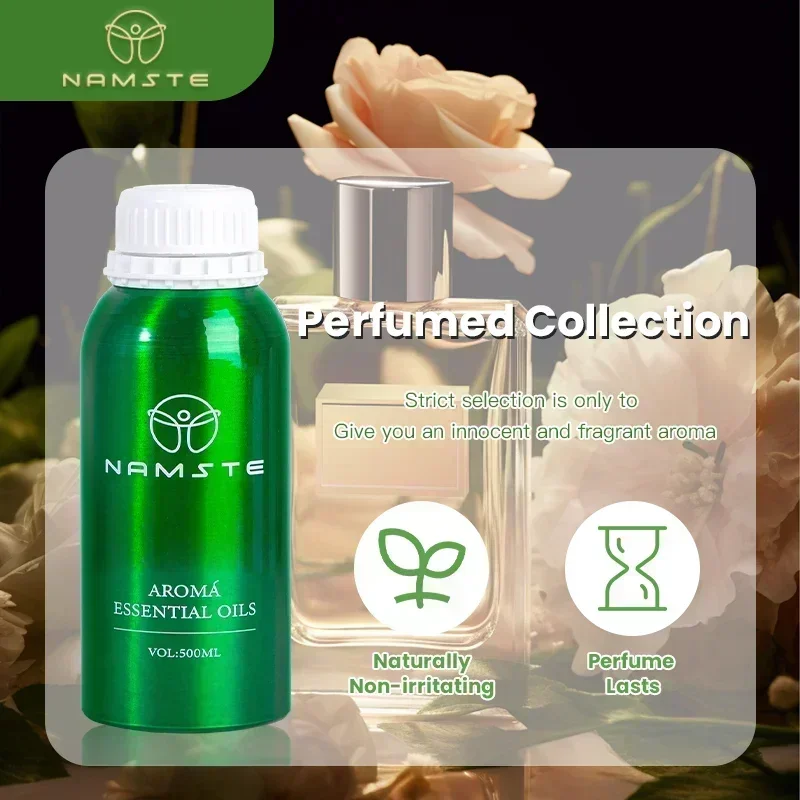 Namaste 500ML 8v1gar1 Zwarte Thee Essentiële Oliën Geurverspreider Thuis Parfums Slaapzaal Essentials Ontgeuren Smaakstof Luchtreiniger