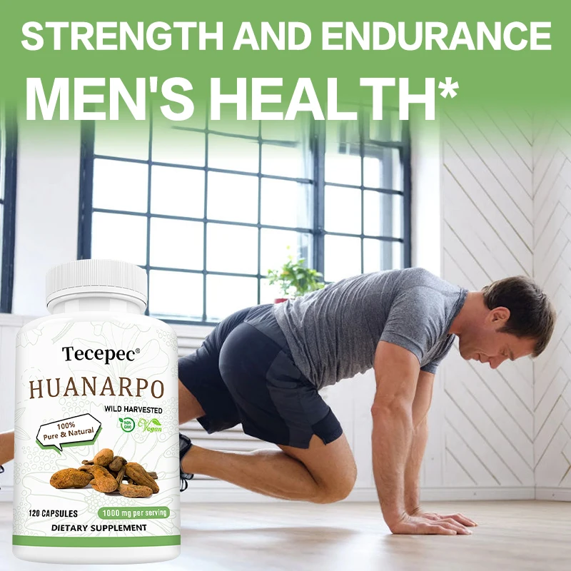 Huanarpo Men's Energy - Maximum Strength 1000 Mg Per Serving - Endurance, Muscle, Antioxidant, Anti-Inflammatory